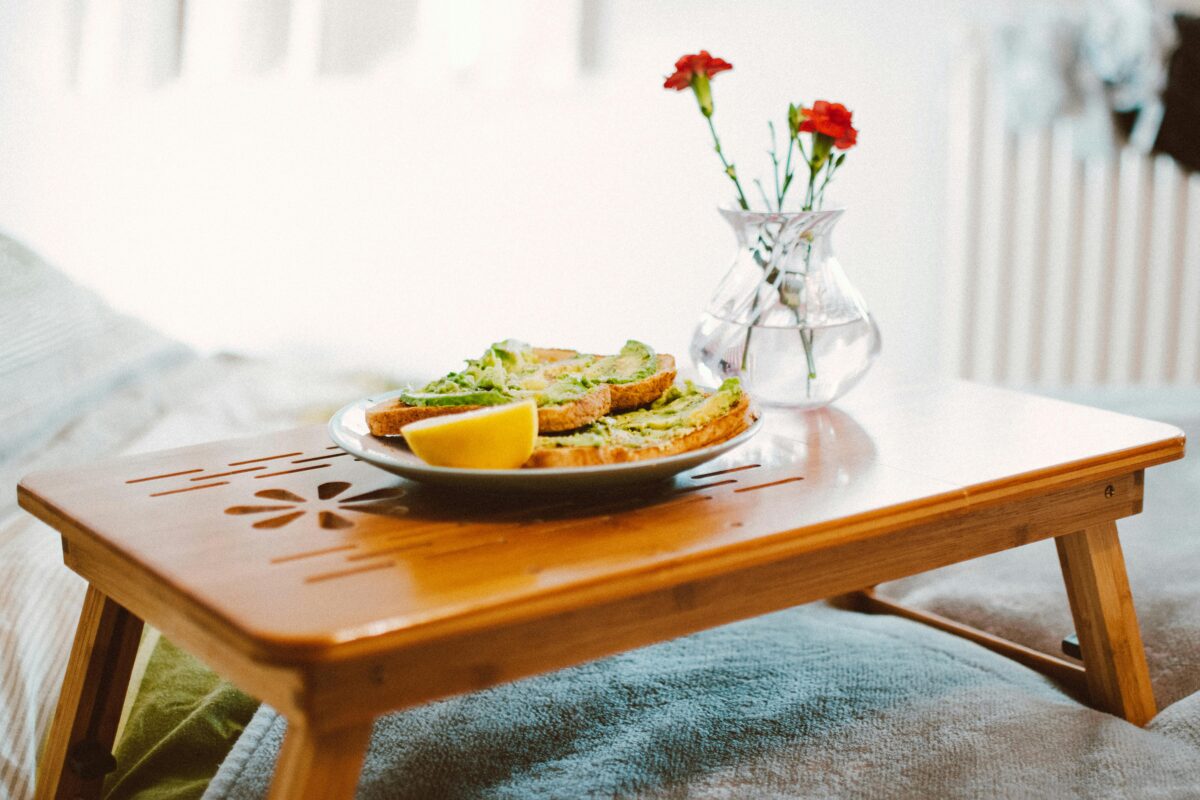 vassoio colazione a letto